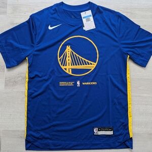 NWT Nike Golden State Warriors Practice Warm Up Shooting Shirt